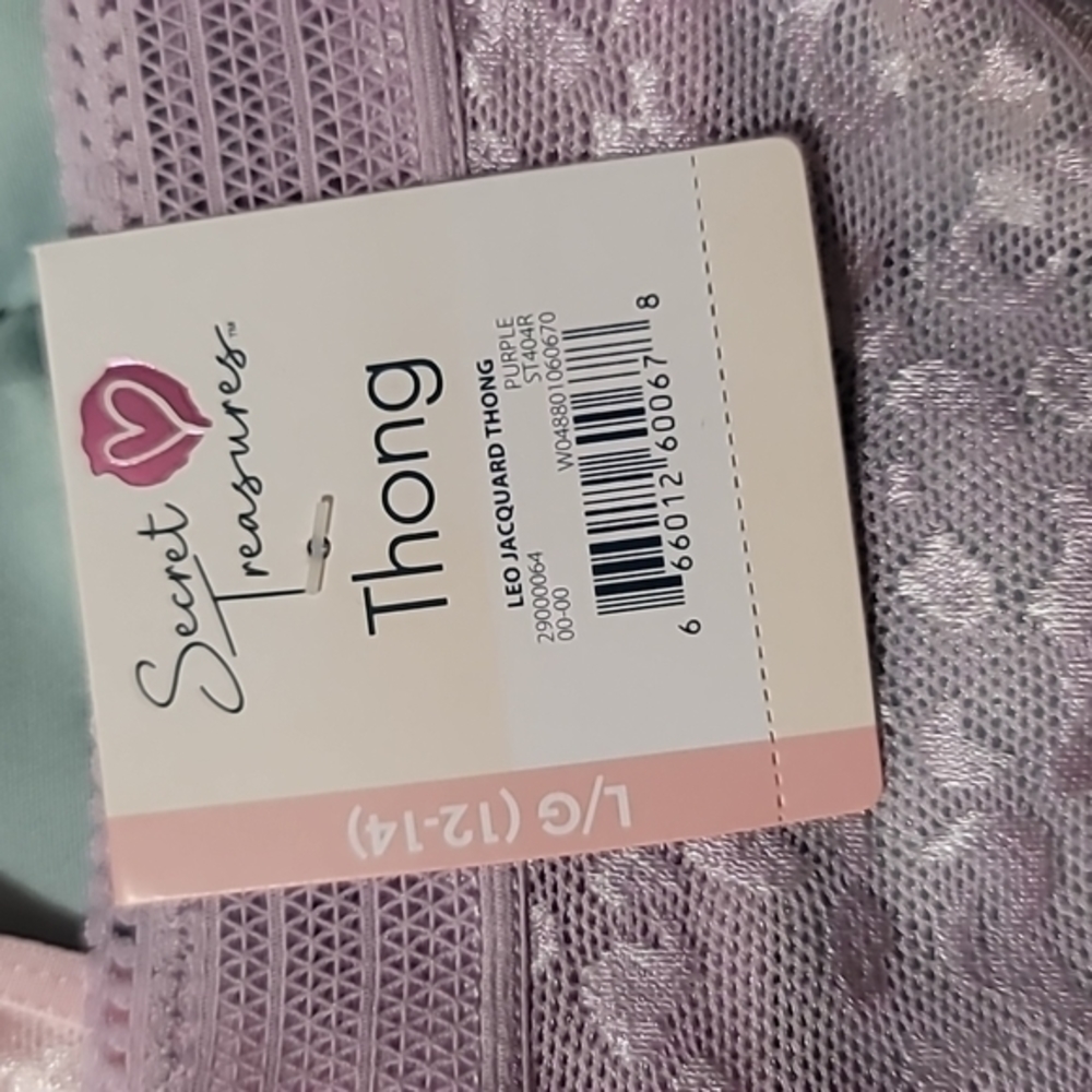 NWT Secret Treasures Thongs** 10 Count Random Assortment Women's (L) - Picture 6 of 9